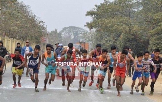 Running competition conducted ahead of Republic Day 